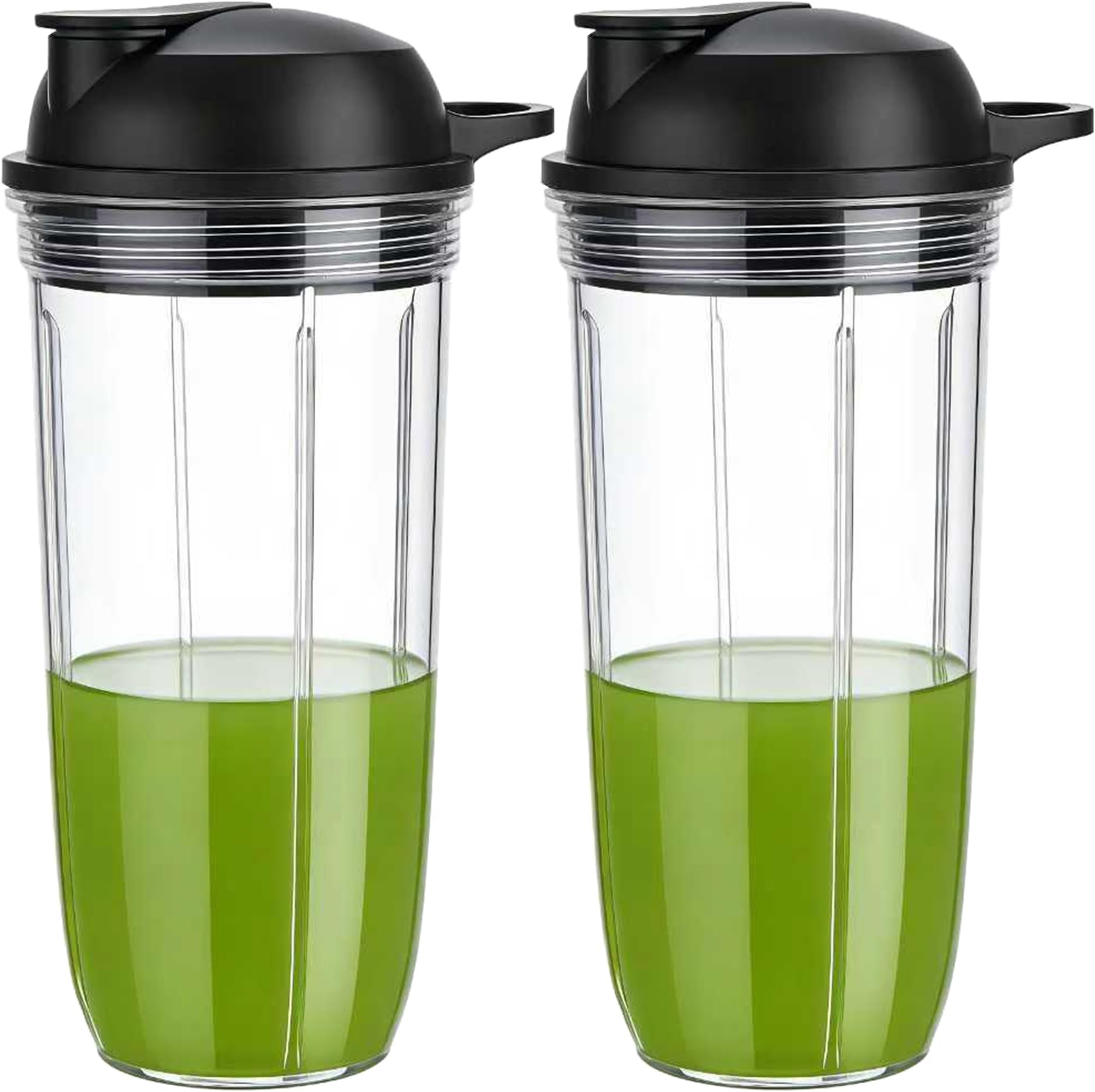 2PCS Replacement 32oz Bullet Cup (ANBC32) and to go lid, Compatible with NutriBullet PRO 1000 &Blender Combo ZNBF30400Z/ZNBF30500Z/nutribullet Ultra Plus+/SmartSense Blender/Ultra๏ผNB30500MC)