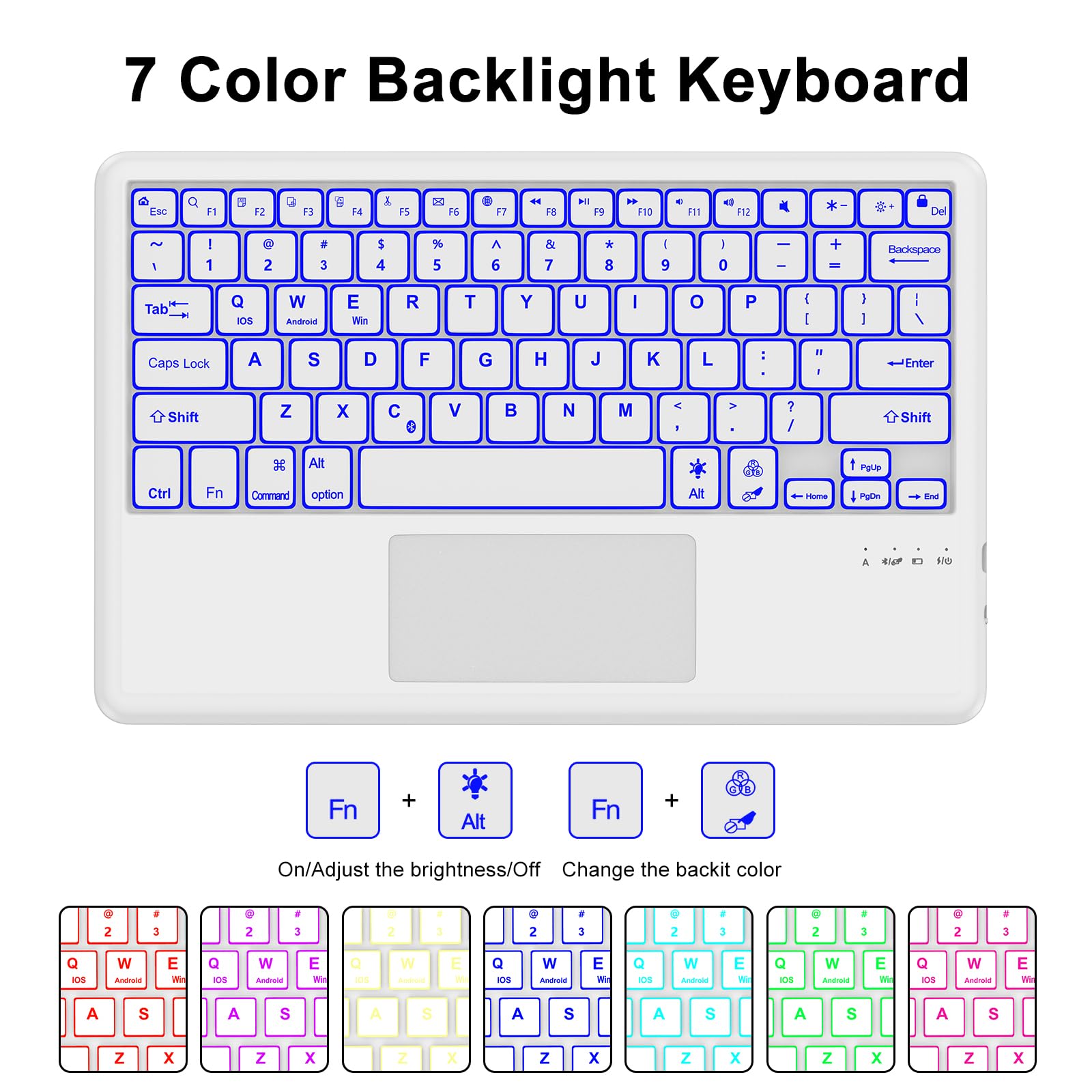 Redmi Pad Pro 128GB＋キーボードカバー Amazon.com: WINCHKING Touchpad Keyboard Case for Tablet