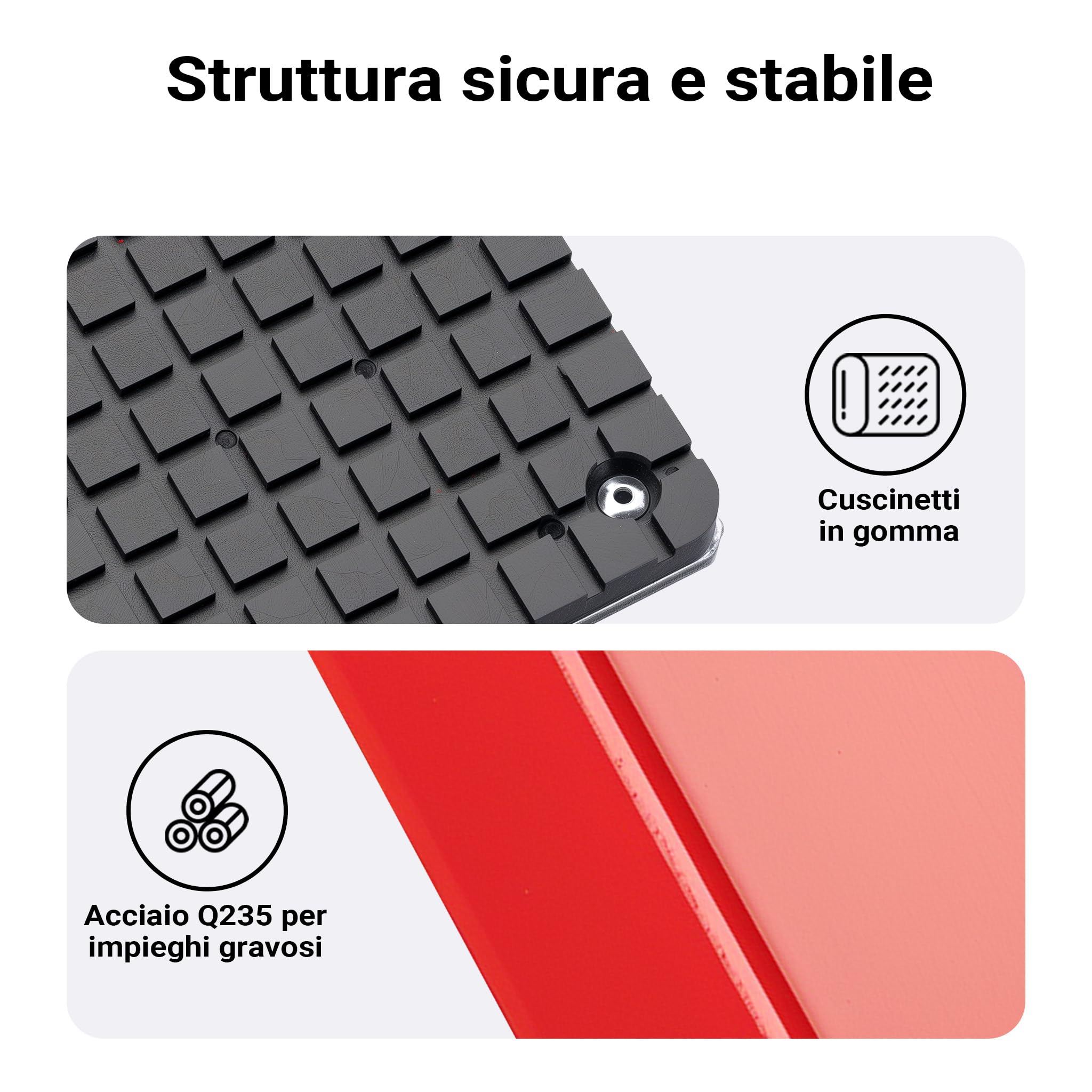 XPOtool Wiltec Traversa di Sollevamento 2000 kg per Ponte Sollevatore martinetto