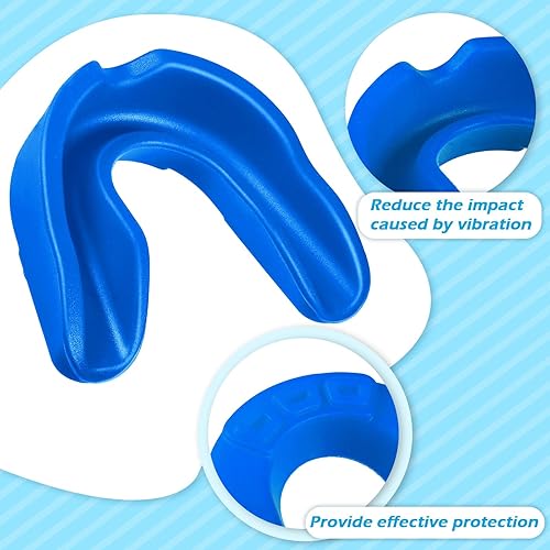 Miniatura 10 de 10 protectores bucales deportivos para boxeo, baloncesto, hockey, karate, baloncesto, baloncesto, baloncesto, rugby, partido (negro con blanco)