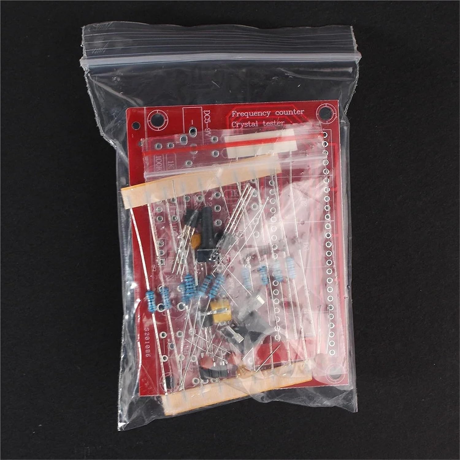 1Hz-50MHz DIY Digital LED Frequency Counter Crystal Oscillator Meter Tester Kit Five-Digit Digital Tube Display DIY kit