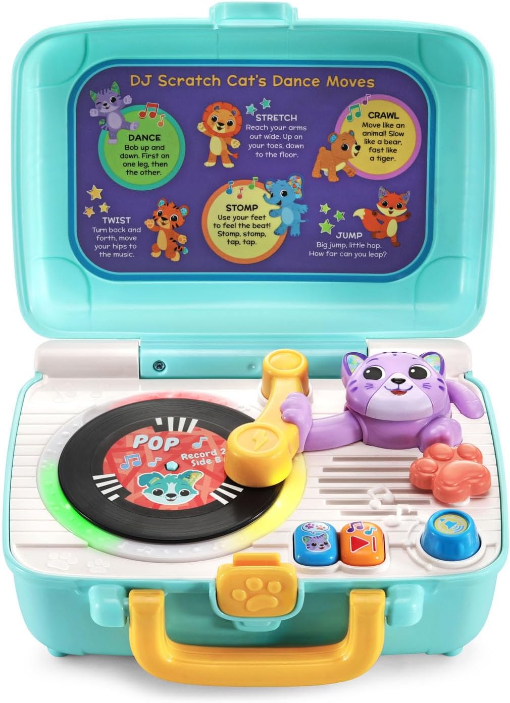 VTech DJ Scratch Cat Record Player