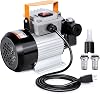 Rengue 16GPM 550W 110V AC Oil Transfer Pump Self Priming Electric Fuel Pump Suitable for Diesel, Kerosene, Biodiesel Oil Change Extractor Pump for Vehicles, Ships, Farms