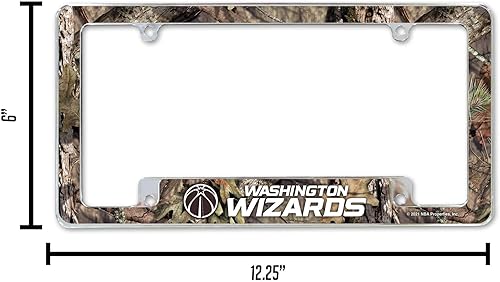 Miniatura 243 de Rico Industries NCAA Classic 12" x 6" Chrome All Over Automotive License Plate Frame for Car/Truck/SUV