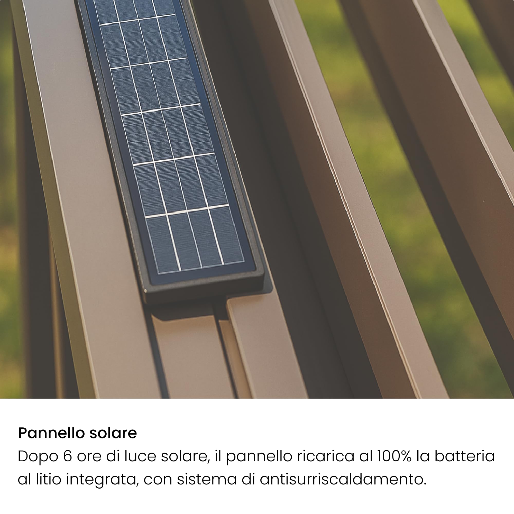 Estosa - Pergola Addossata Bioclimatica In Alluminio In Varie Misure Con Luci LED A 3 Livelli, Pannello Solare E Telecomando Inclusi, Pergola Da Terrazzo Esterno Resistente (Grigio, 3x4)