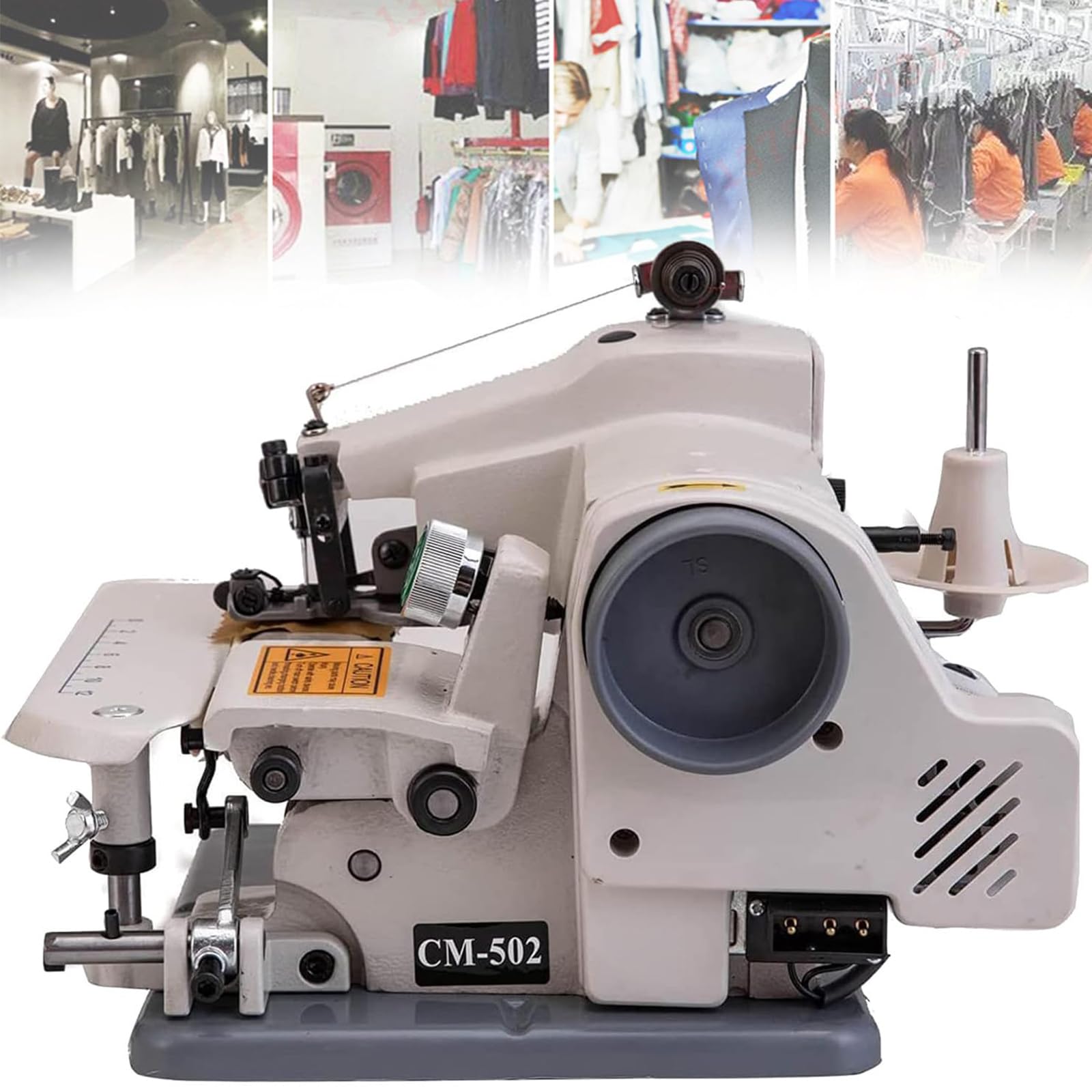 Machine à ourlet invisible 1200RPM avec pédale pour couture et retouches de table