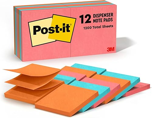 Colección Jaipur de papeles para notas Post It Pop Up. Medidas: 3 pulgadas x 3 pulgadas., Colección Cape Town