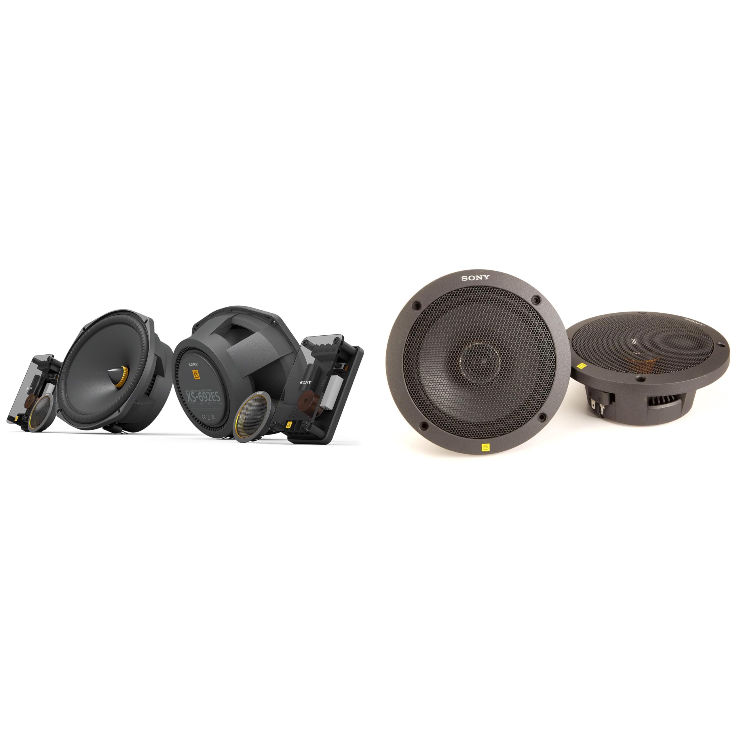 Sony XS-692ES 6x9 Component Speakers with XS-160ES 6.5" Coaxial Speakers