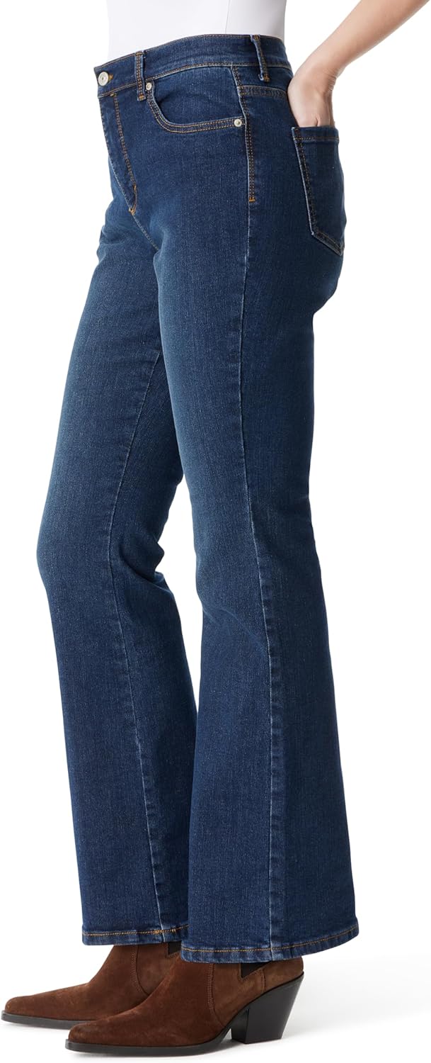 Gloria Vanderbilt Women's Amanda High Rise Boot Cut Jean Standard - Image 2