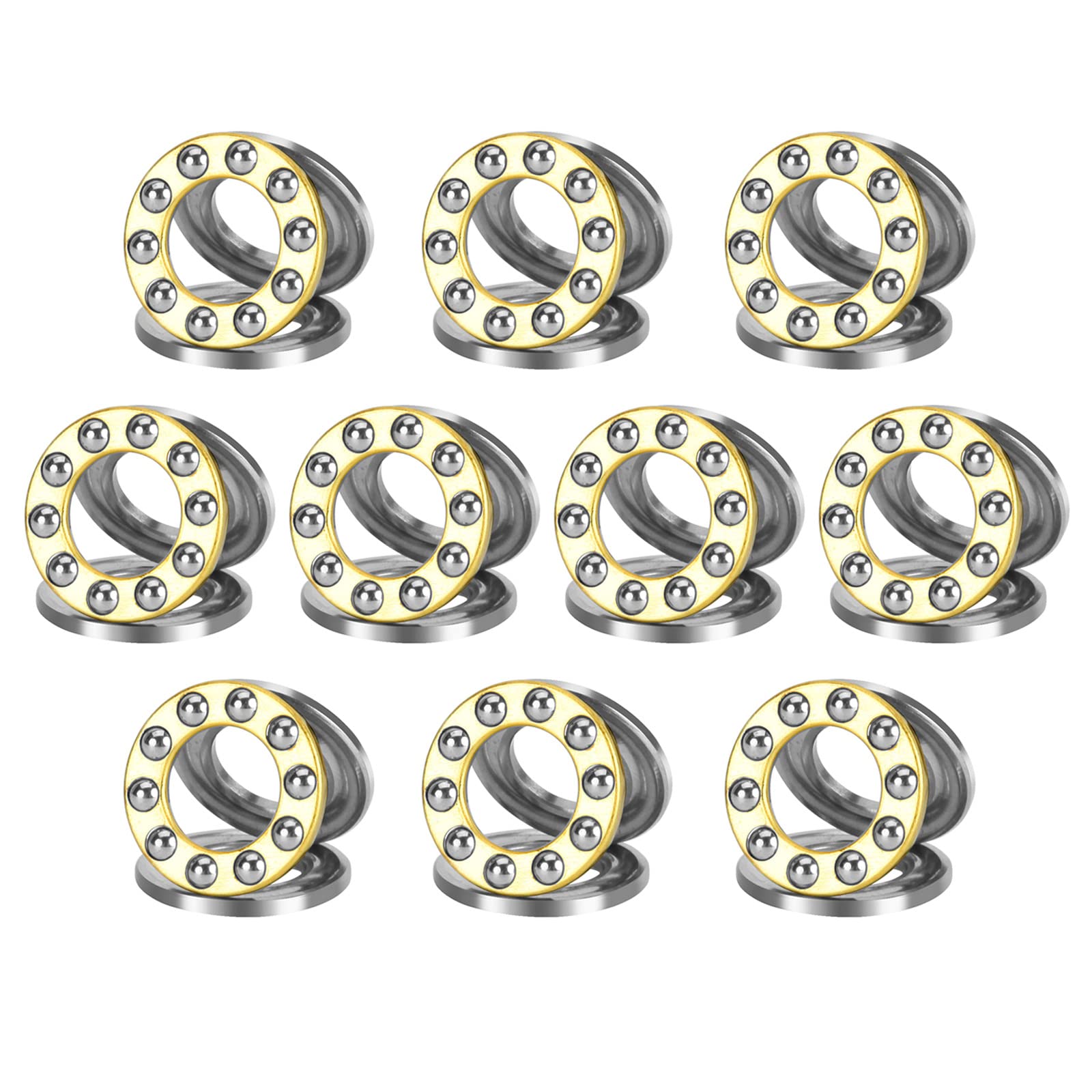 Miniature Thrust Ball Bearings - 10pcs -10