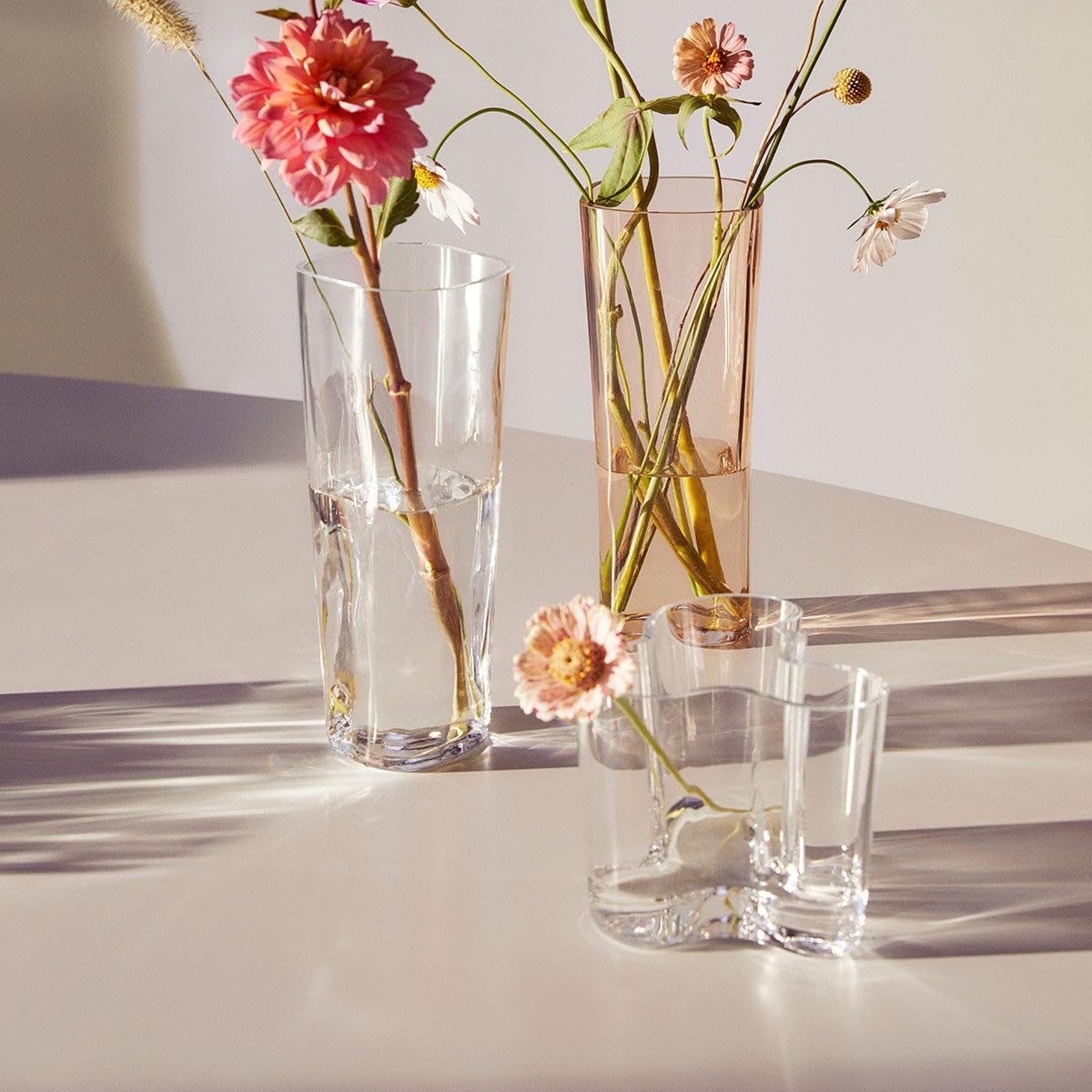 Amazon.co.jp: Iittala Aalto 花瓶2個セット : Home & Kitchen