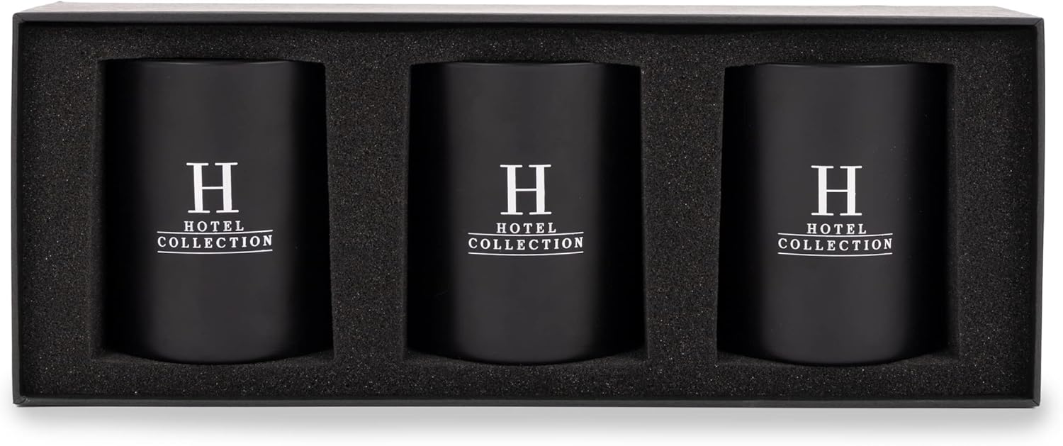 Aroma360 Hotel Collection Single Wick Candle Trio Gift Set My Way, Includes Three Candles