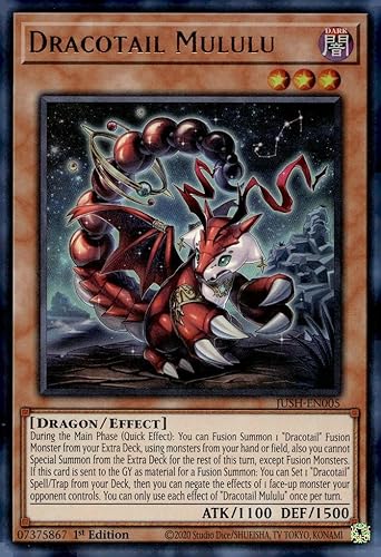 Dracotail Mululu - JUSH-EN005 - Ultra Rare - 1st Edition