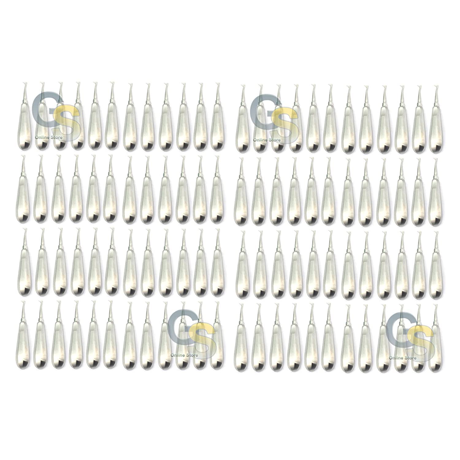 G.S A Big Set of 100 PCS of New Root Elevator 4R SELDIN Dental Instruments Best Quality
