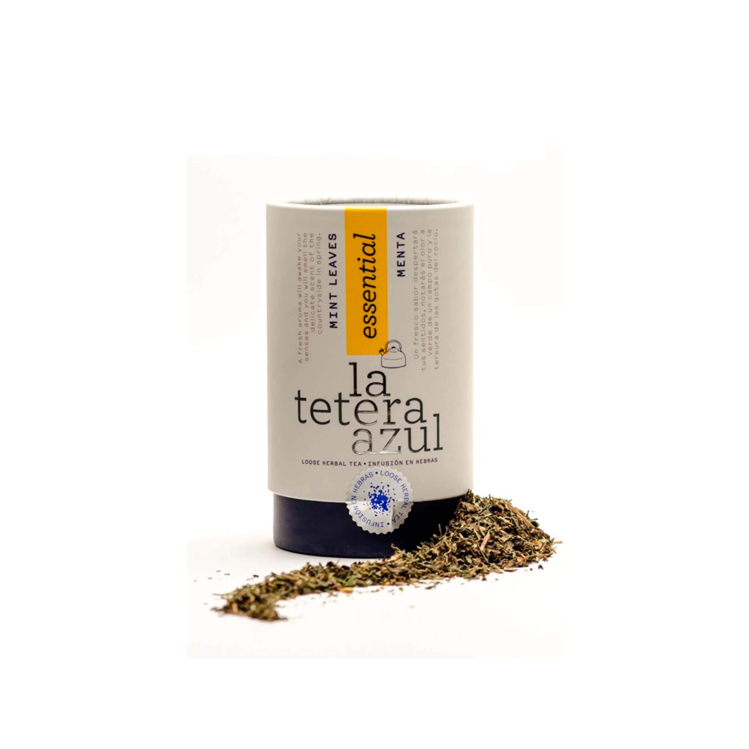 LA TETERA AZUL Infusión De Frutos Del Bosque Premium. Hibisco, Uva, Arándano, Grosella Negra Y Saúco. Frutos Del Bosque Y Frutos Rojos. Bote De 20 Pirámides. — view 12
