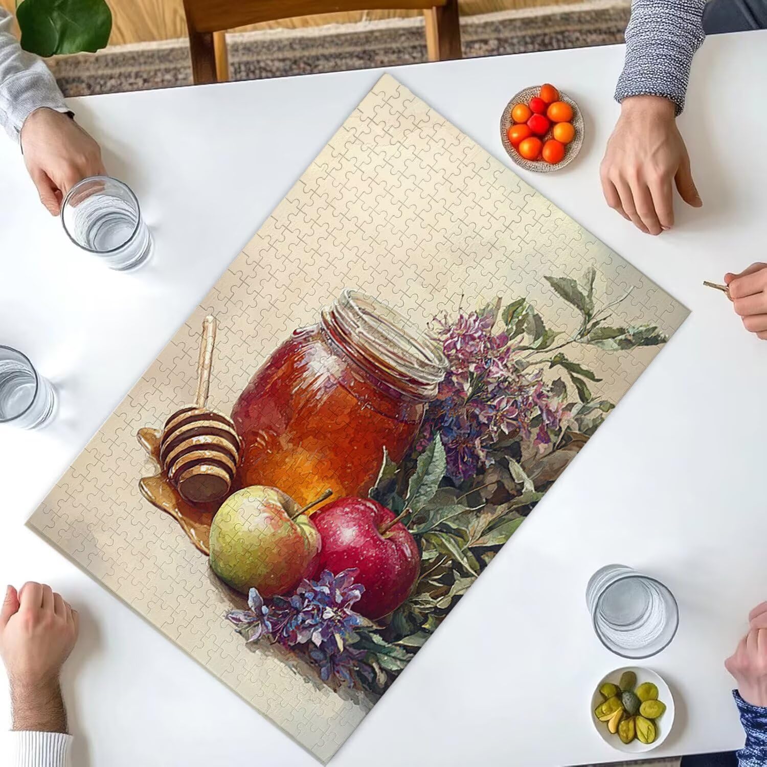 6000 sztuk puzzli, owoce miodowe 6000 sztuk puzzli dla dorosłych, prezent rocznicowy, prezent świąteczny, dekoracja domu, zapobieganie zwyrodnieniu mózgu u osób starszych v-788