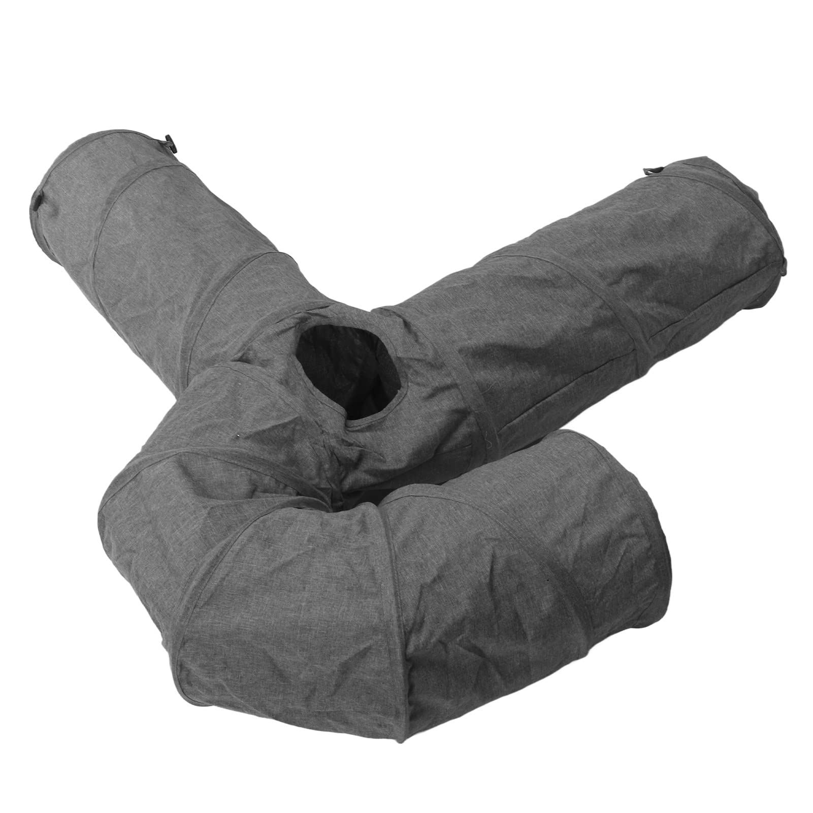 Túnel para Gatos de 3 vías Seguro y Duradero Tubo de túnel para Gatitos Plegable para Ejercicio Diario