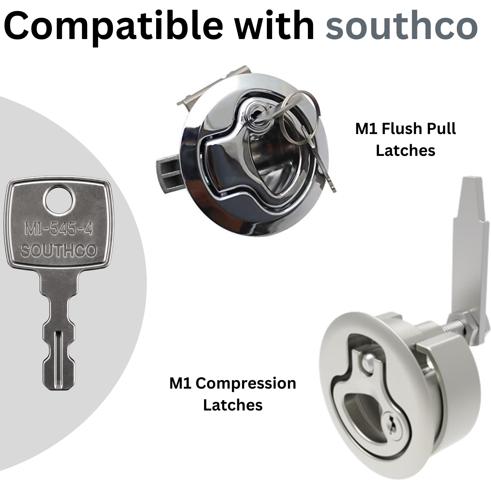 machico 　です Amazon.com: Southco Key M1-545-4 Replacement for Push Locks