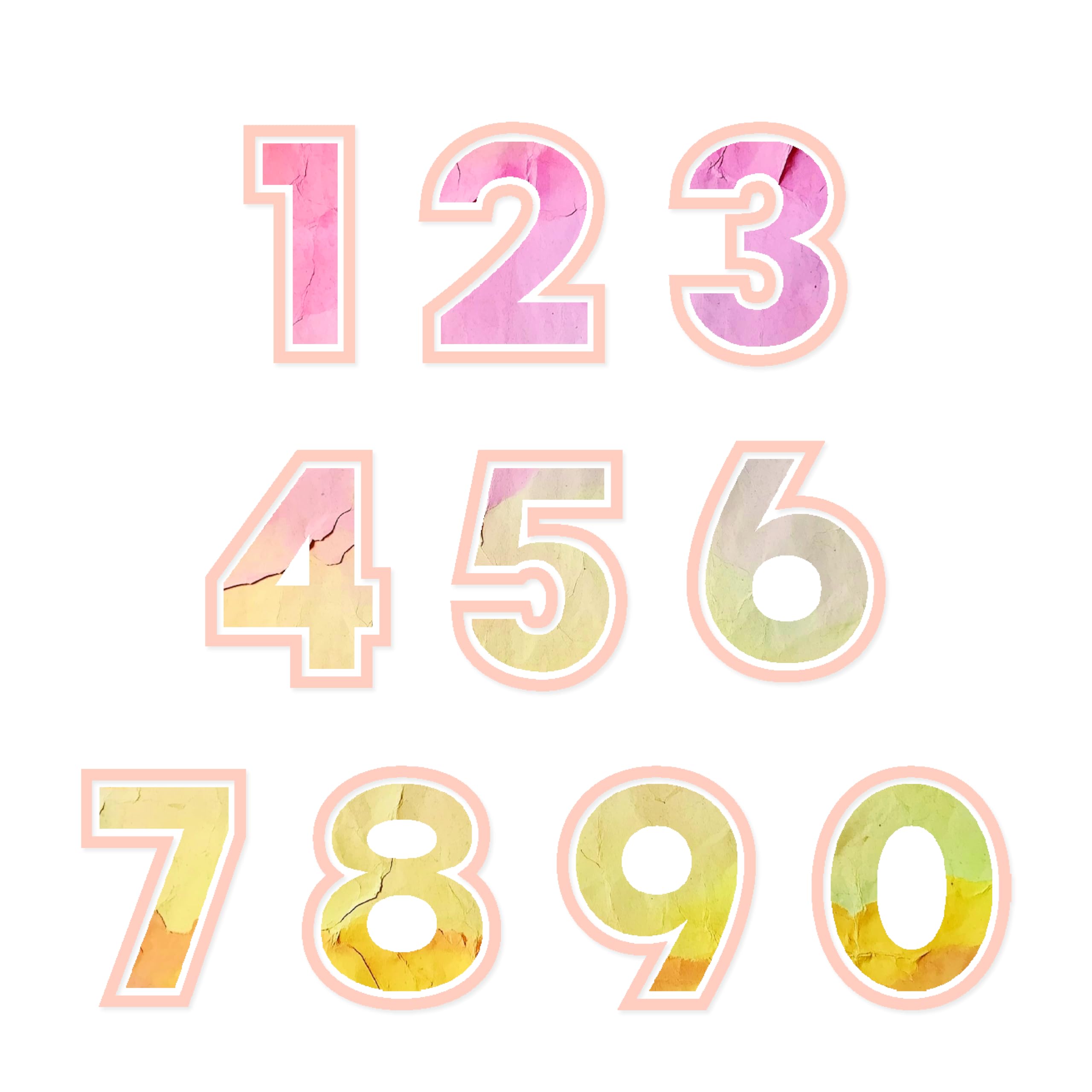 Sizzix Thinlits Die Set, This or That 2 inch Numbers by 49 and Market, 20 Cutting Dies