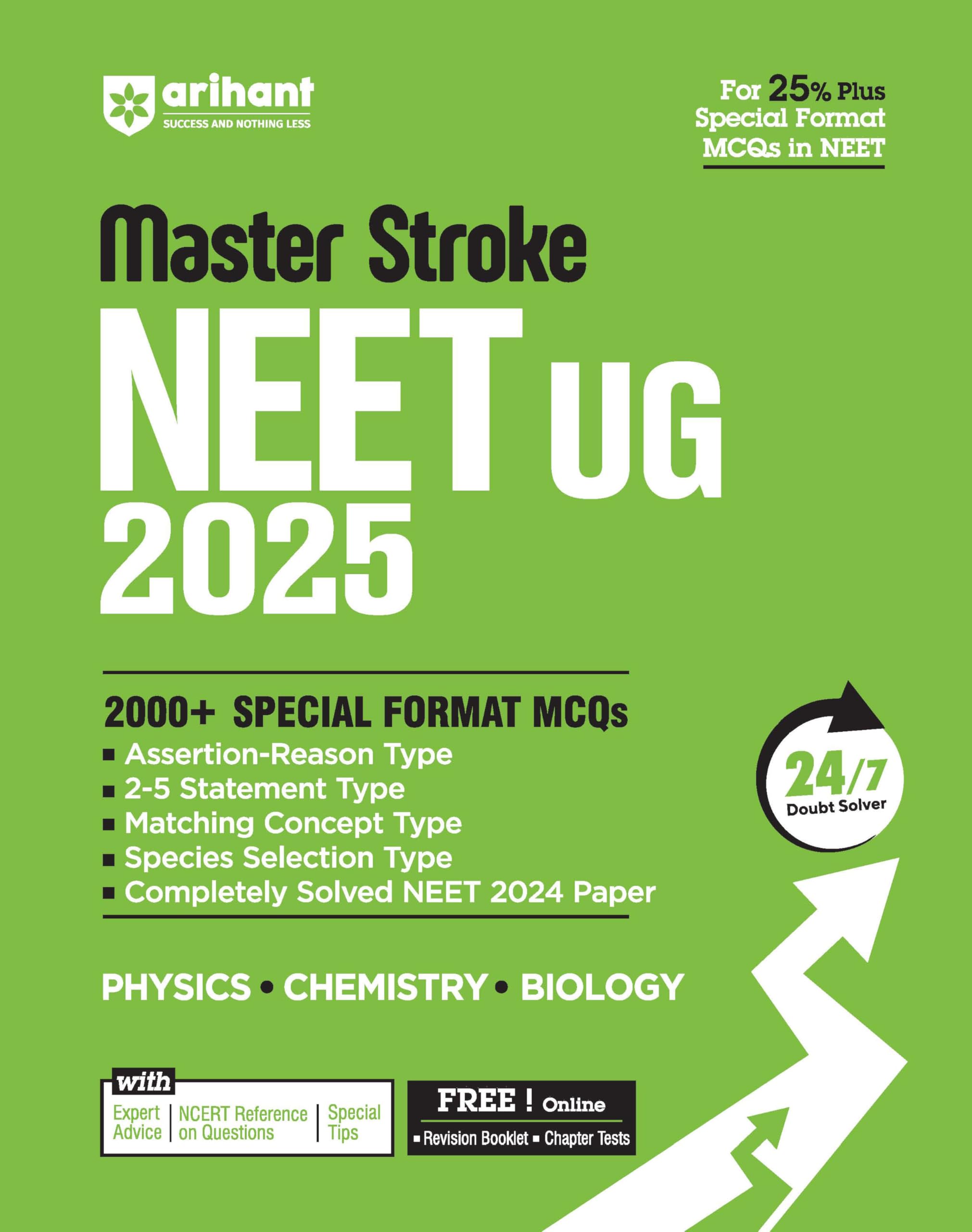 MASTER STROKE NEET UG 2024(PCM) Paperback – 21 October 2024