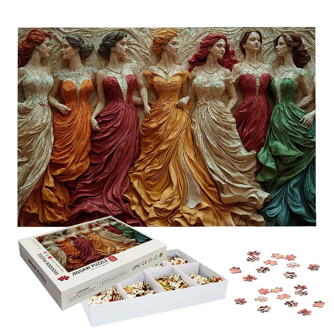 Puzzle dla kobiet, puzzle 5000 elementów dla dorosłych, prezent dla kobiet