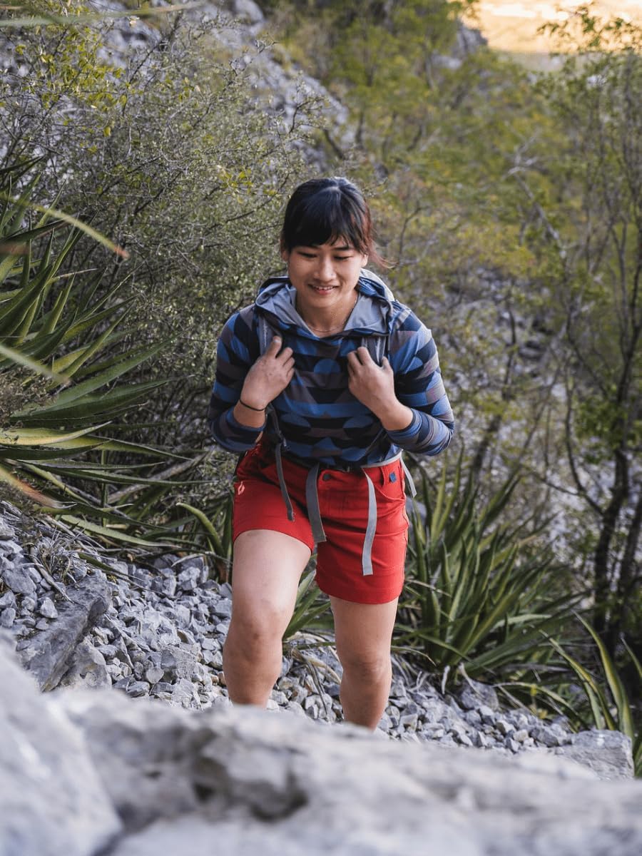 Gnara Women's Go There Hiking Outdoor Shorts with GoFly Pee Zipper