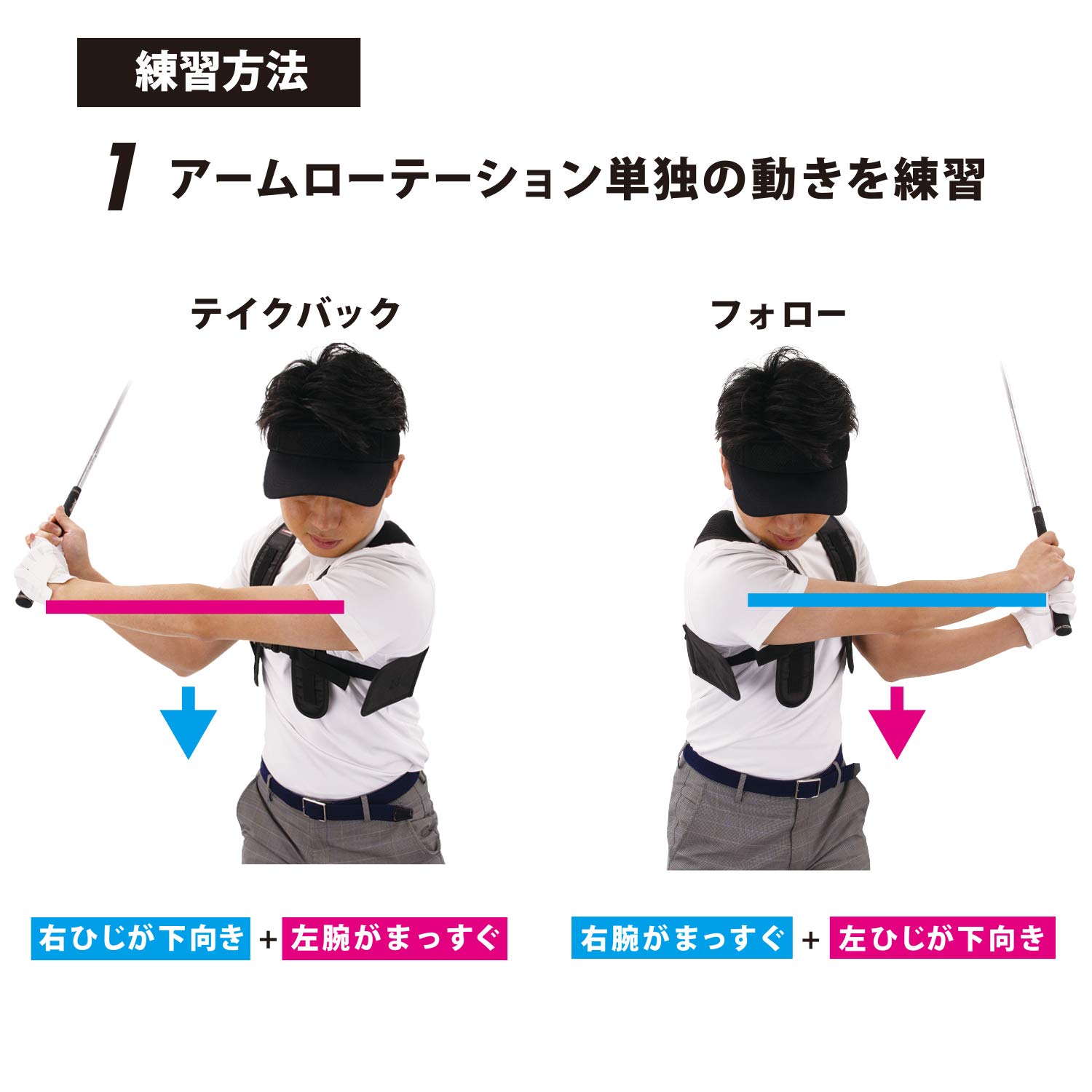 タバタ ゴルフ スイング練習器具2点セット Amazon | Tabata(タバタ) スイング練習 スイングトレーニング