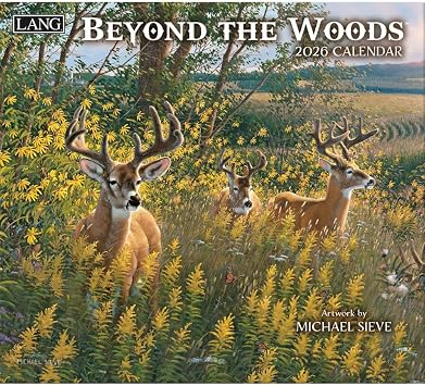 Lang, Beyond the Woods 2026 Wall Calendar by Michael Sieve, 13.4 X 12, 12-Month Calendar with Stapled Binding