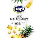 Tapi Pineapple Fruit Katli | 25% Pineapple Pulp | Soft Chewy Fruit-Based Sweet | 250g Pack | Pack of 3 gallery image