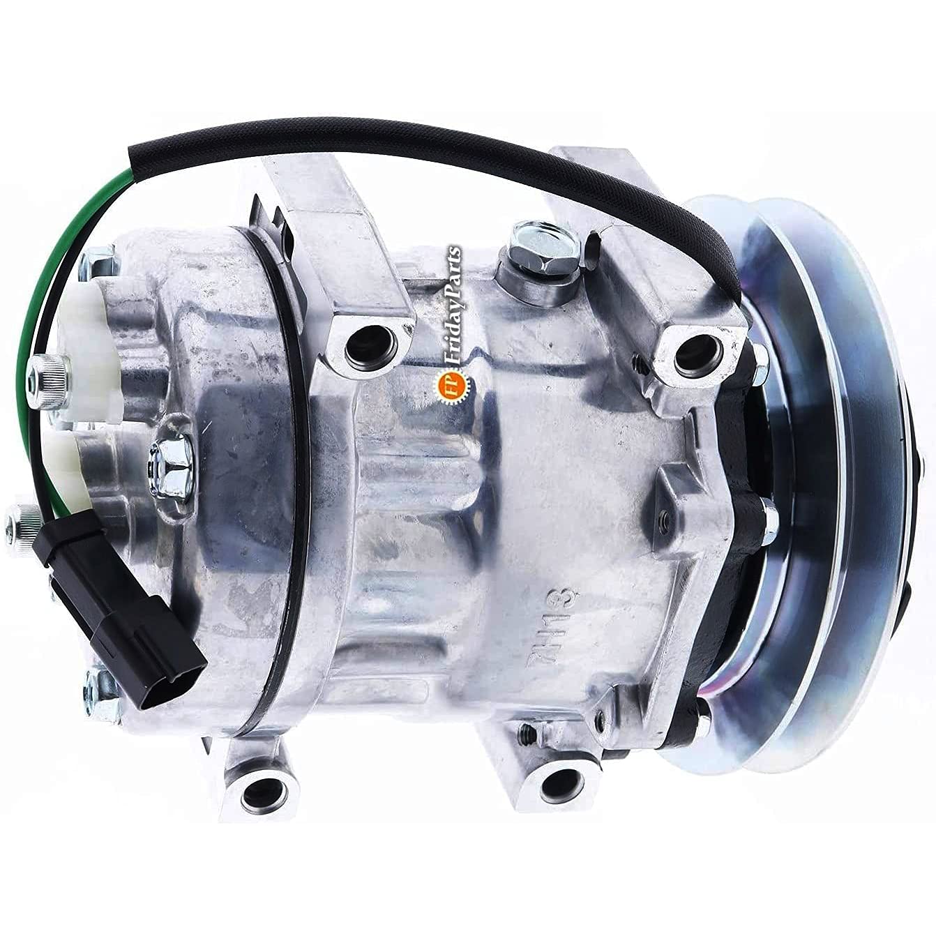 Amazon.com: FridayParts 24V SD7H13 A/C Compressor KHR3241 KHR3197