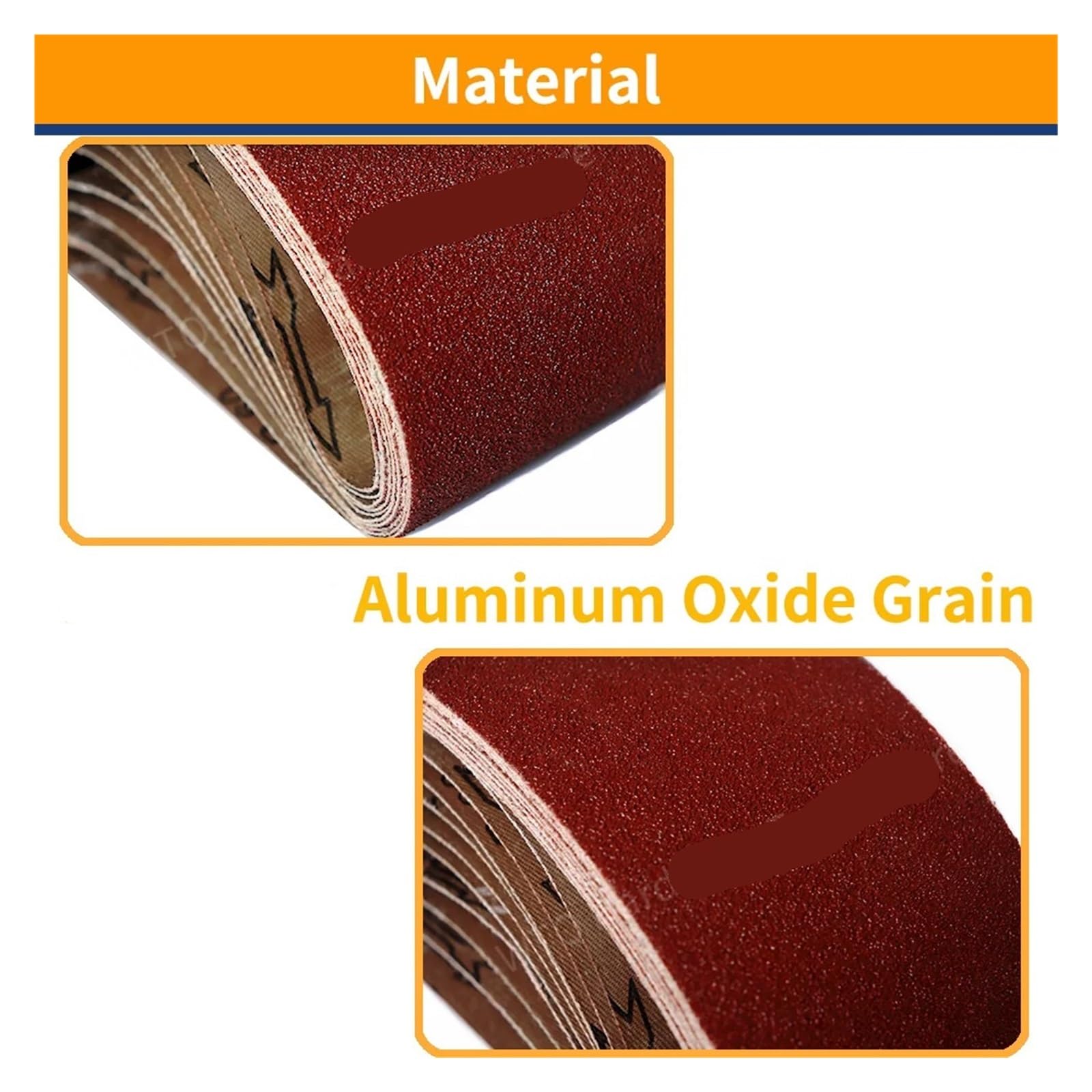 Nastro Carta 10 pezzi 610 * 100 mm nastri abrasivi carta vetrata for lucidatura metalli 40-1000 grane, ideali for levigare legno, metallo e vernice Per Lavorazione Del Legno(400)