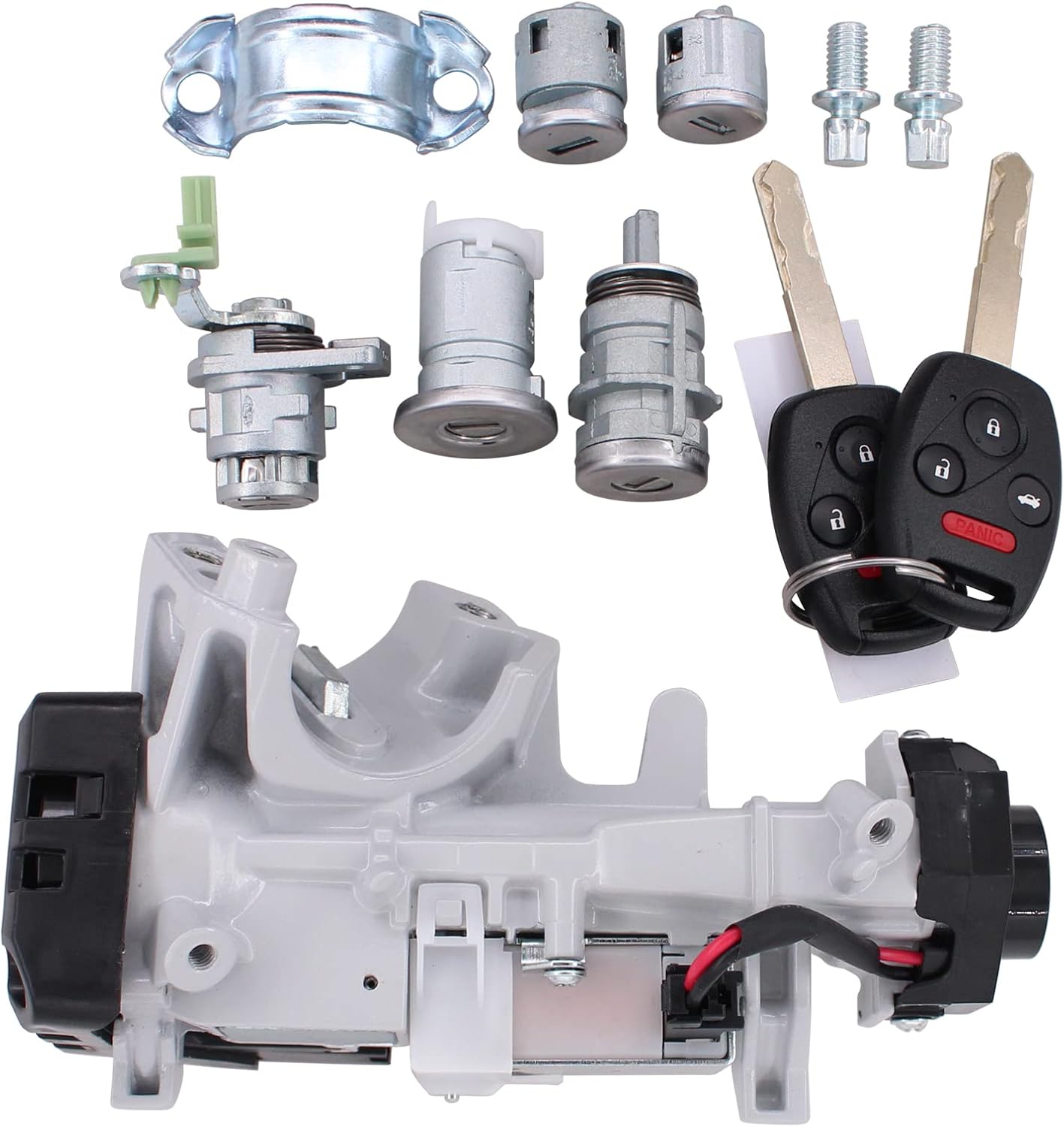 MOTOKU Ignition Switch Cylinder Lock Steering Starter