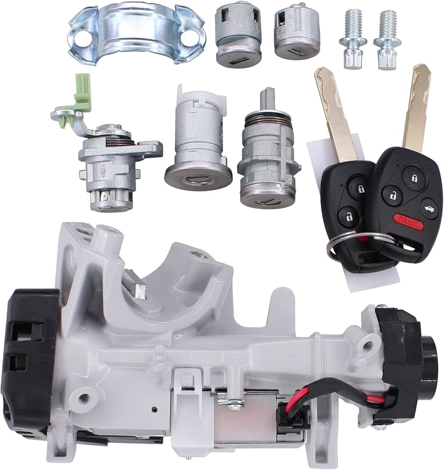 Amazon.com: MOTOKU Ignition Switch Cylinder Lock Steering Starter