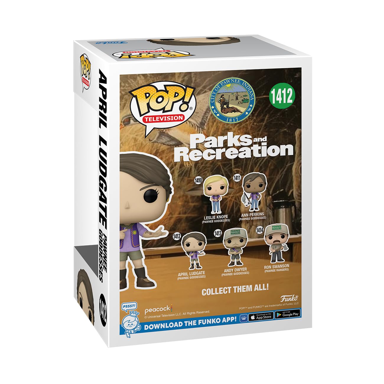 Amazon.com: Funko POP! TV: Parks & Recreation - April Ludgate