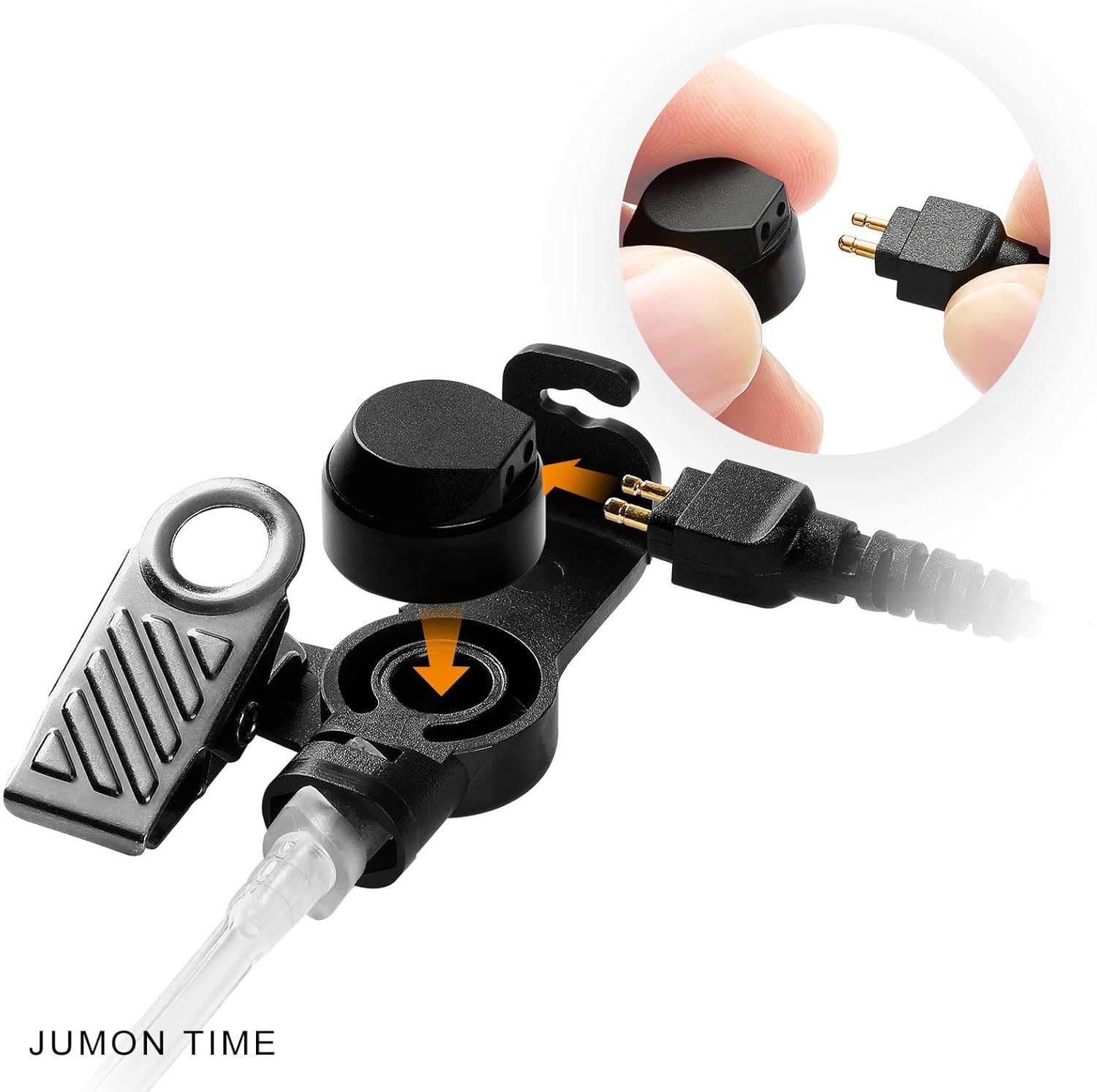 APX 4000 6000 XPR 7550e Earpiece Compatible with Motorola Radios APX 8000 APX 7000 XPR 7580e 7380e XPR 7550 7350e 7350 APX6000 APX7000 APX8000 XPR7550 XPR7550e Surveillance Headset