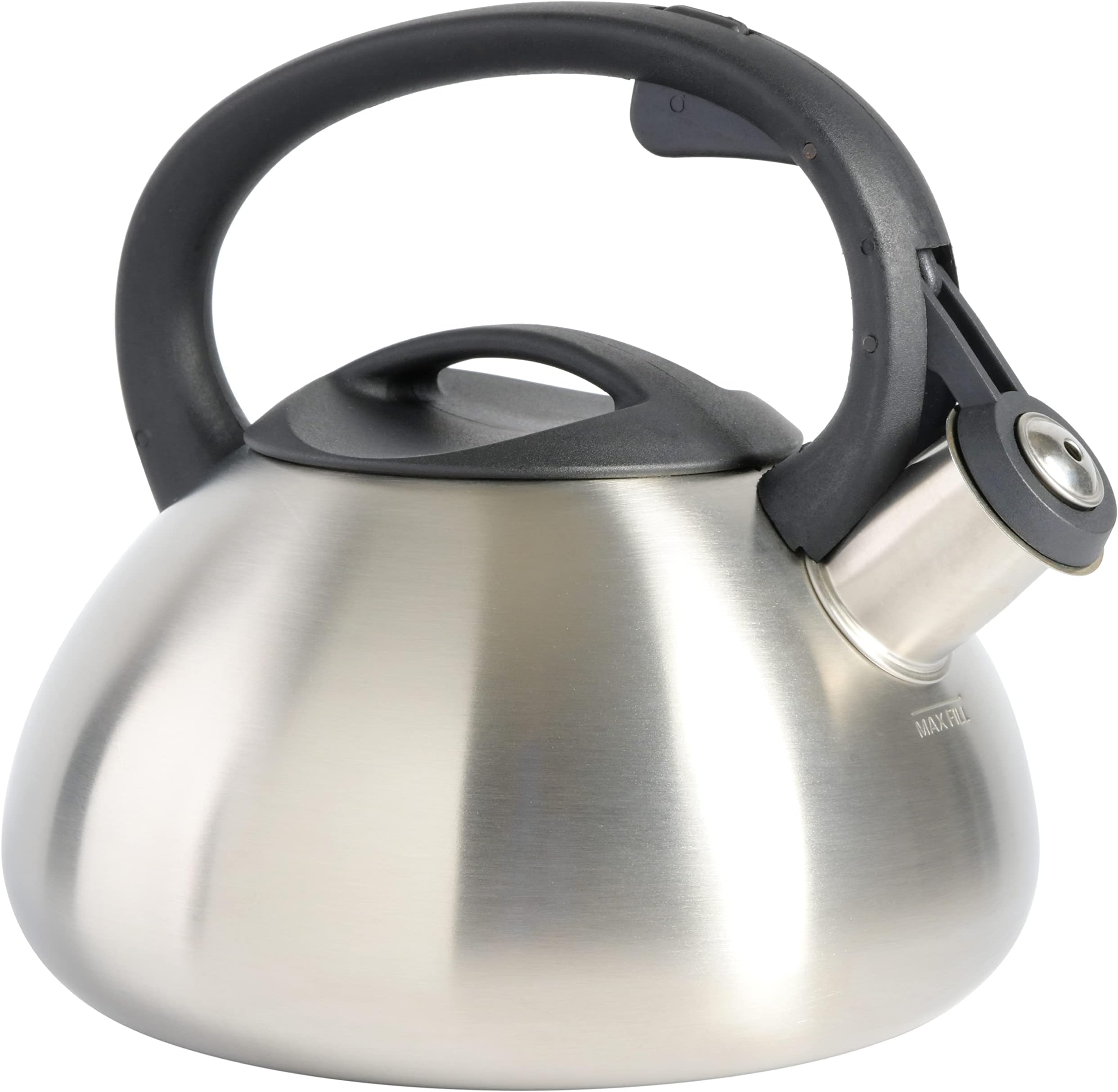Mr. Coffee Belgrove 2.5 Qt Whistling Tea Kettle, Copper