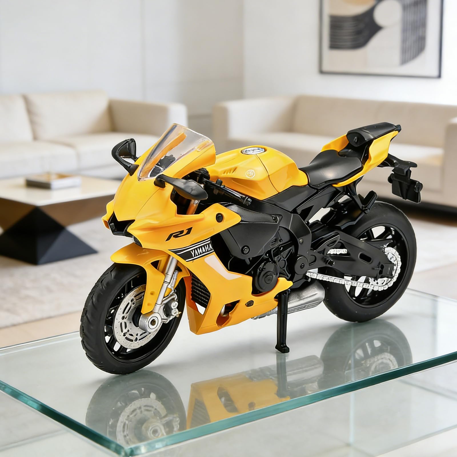 Moto Giocattolo, Motorcycle Model Innovative Simulation Motorcycle Model Simulazione Moto Giocattolo con Movimento, Ragazzi E Ragazze, Regalo Per Feste Di Compleanno