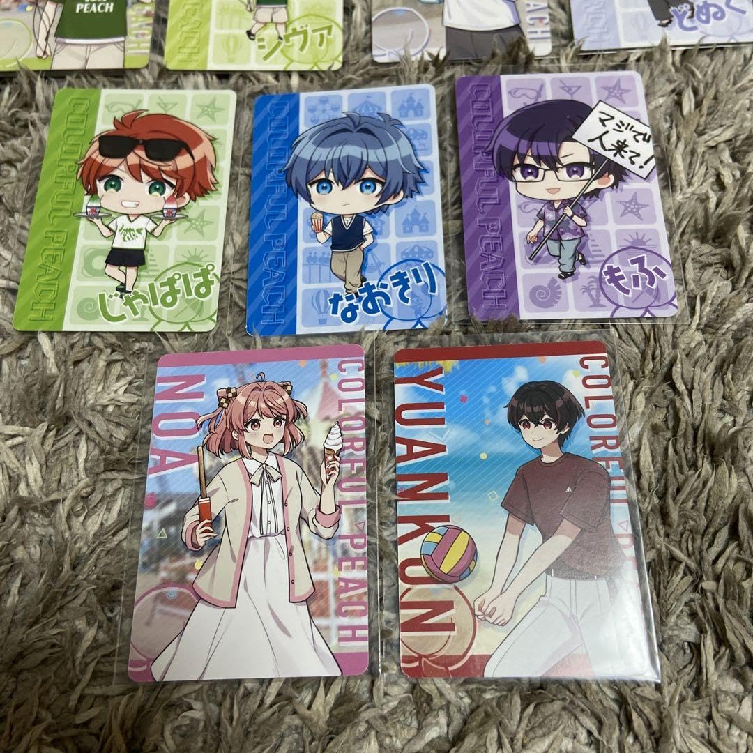 Amazon.co.jp: カラフルピーチグミvol.2 トレーニングカード : おもちゃ