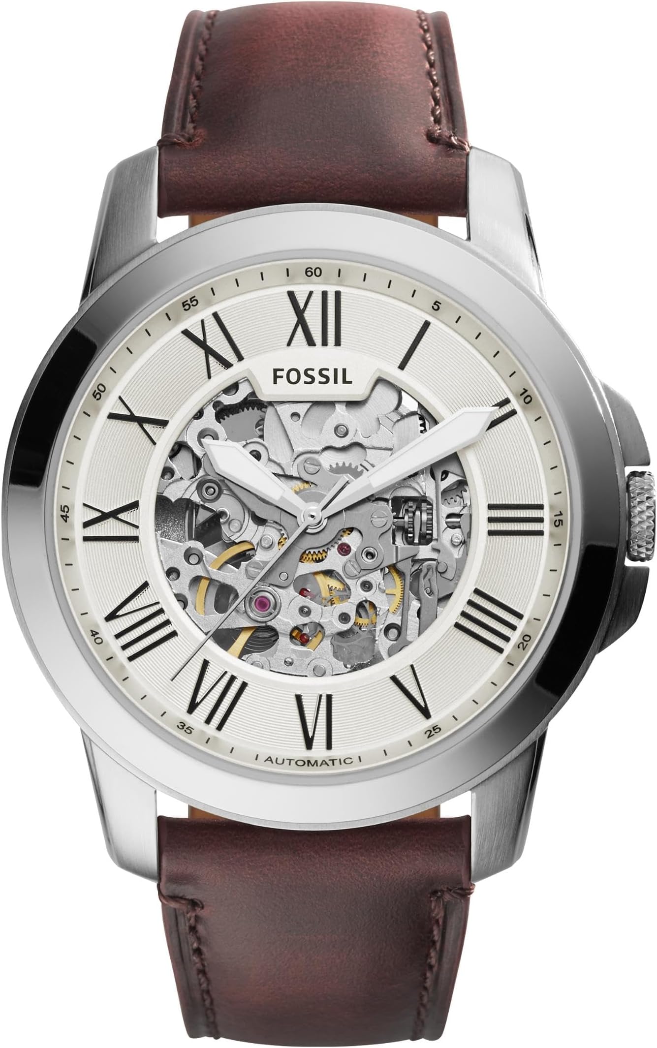 Men's Watch, Grant Quartz Stainless Steel Chronograph Watch for Men