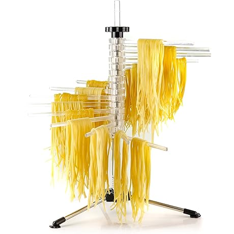 OVENTE Collapsible Pasta Drying Rack: The Ultimate Pasta-Drying Solution