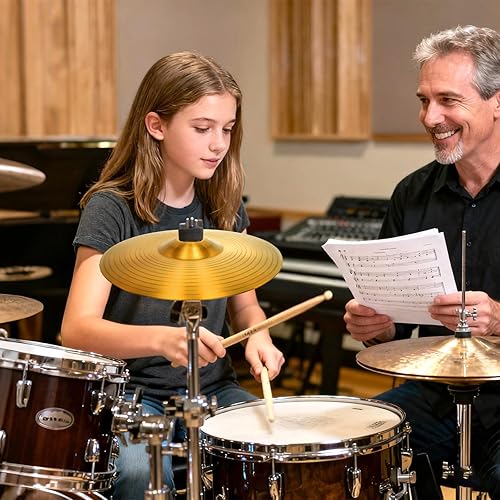 Miniatura 7 de Foraineam 2 platillos Splash de 8 pulgadas