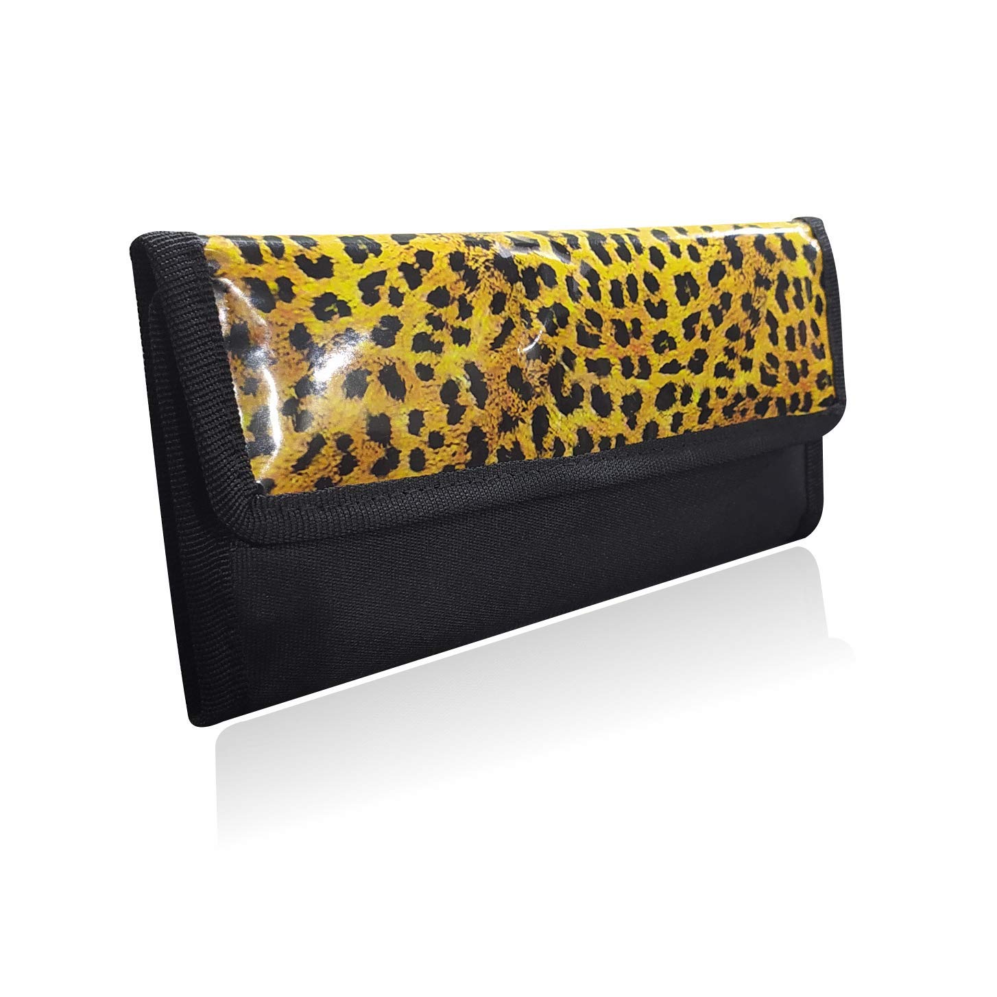 A&A Bags Unisex Small Leopard Print Purses Clutch(in Black Color) (B08RF2KVBK) Amazon Price History, Amazon Price Tracker