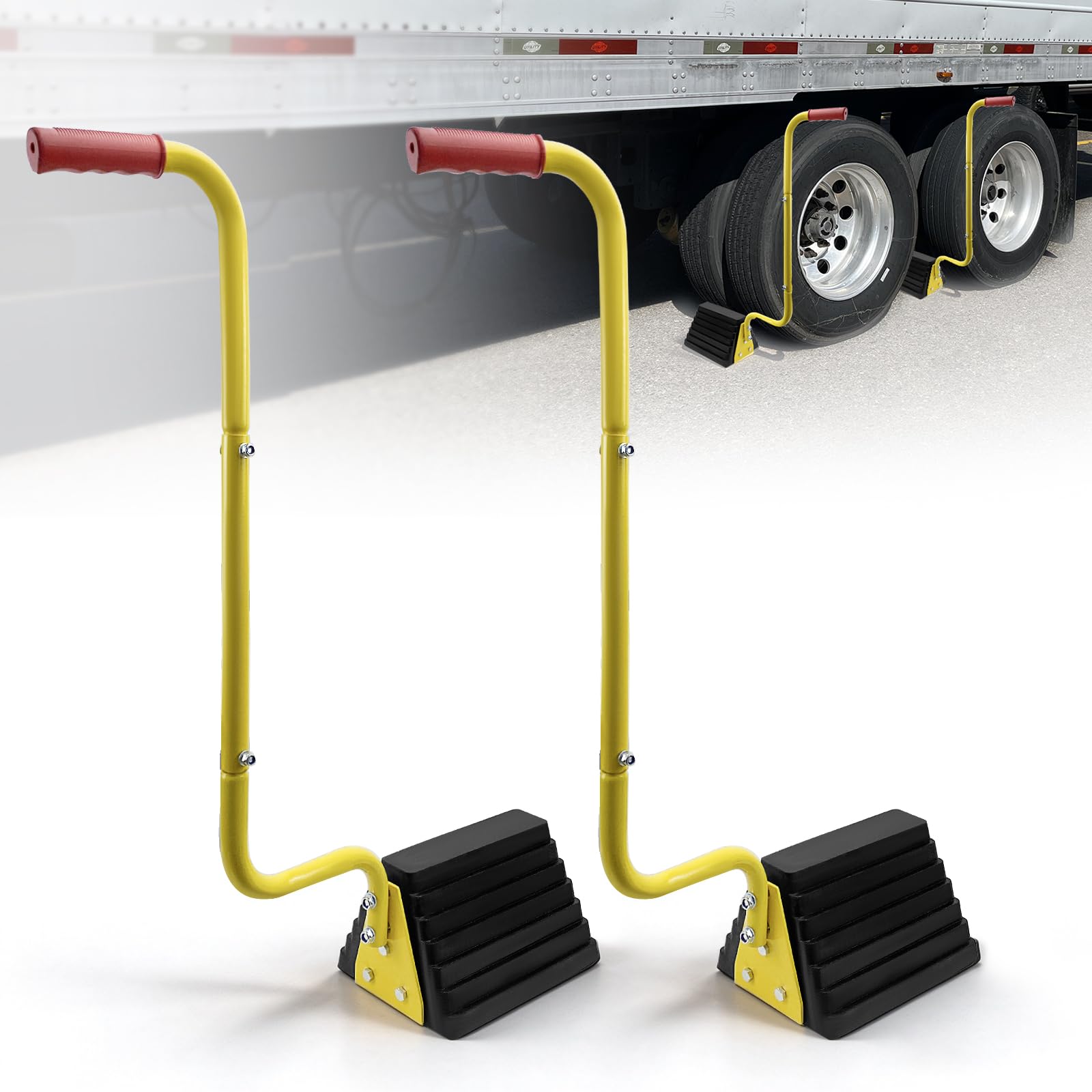 Heavy Duty Wheel Chocks - Keep Your Vehicle Secure -1