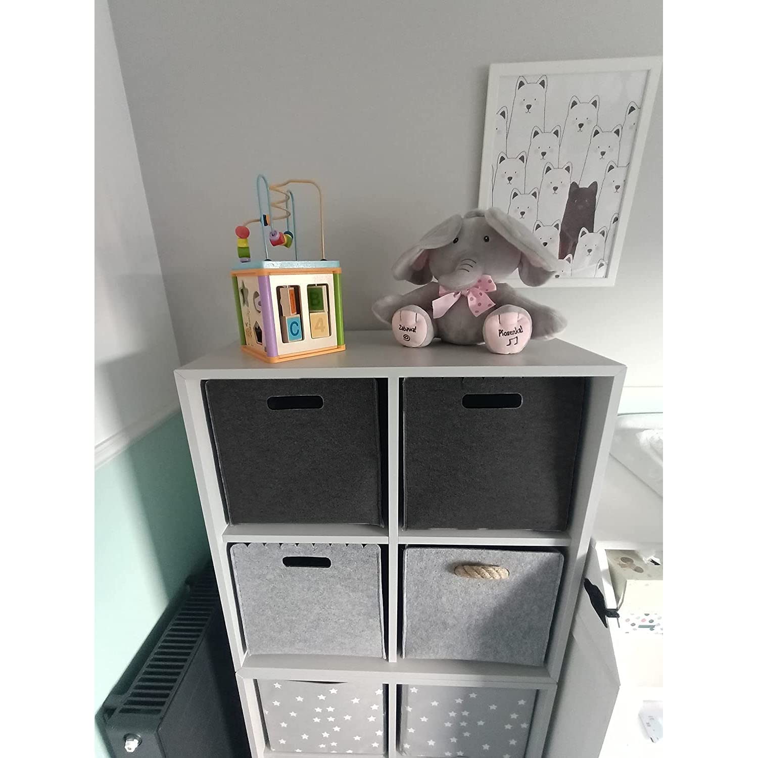 spielzeug aufbewahrung kallax SILUK Kinder Aufbewahrungsbox I Spielzeugkiste für Kinderzimmer I Boxen (33x33x33) im Regal I (Anthrazit, Schmucklos) Colour:Peachy Bulls Cross Bike Street folding floor mat