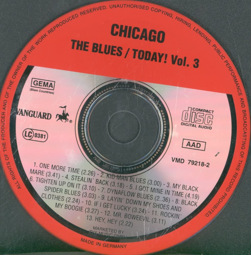 Chicago-the Blues Today,Vol.3