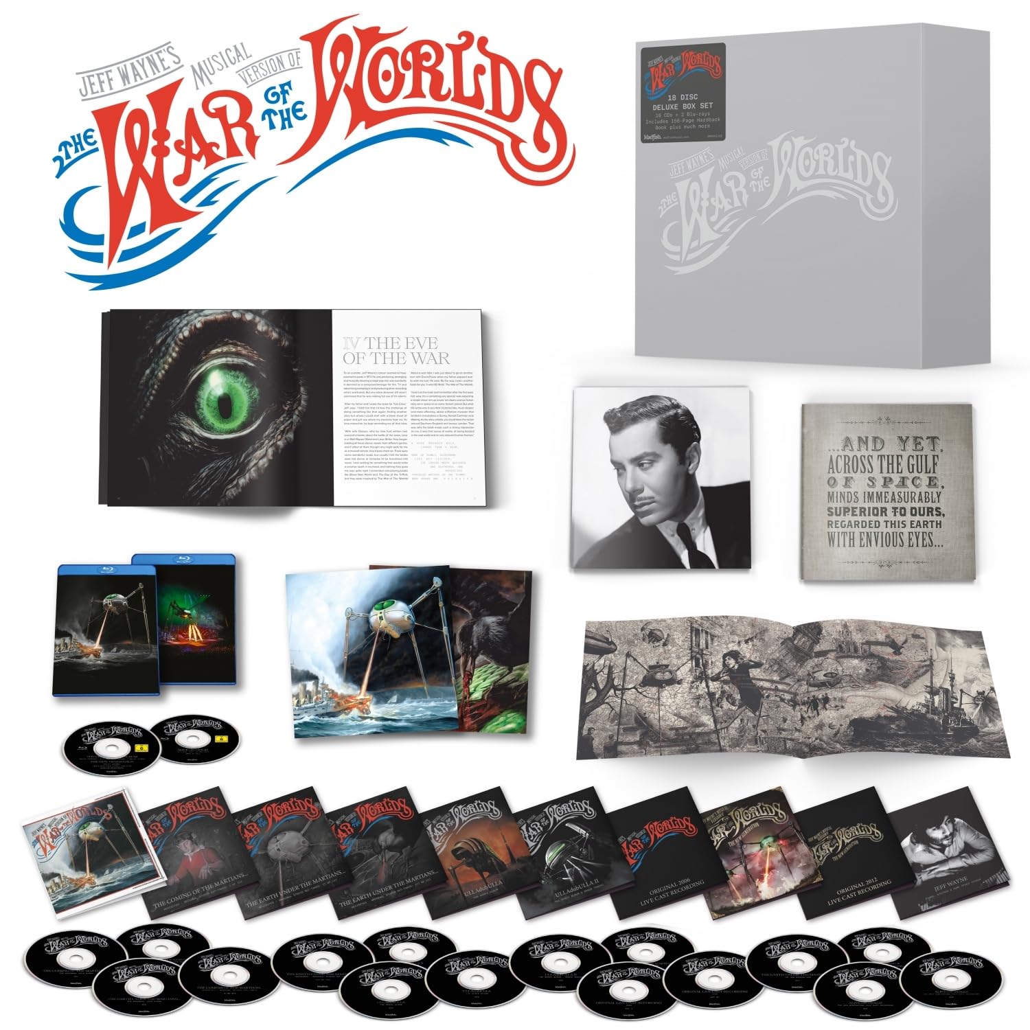 Jeff Wayne's Musical Version Of War of the Worlds (Deluxe Collectors Edition Box Set)