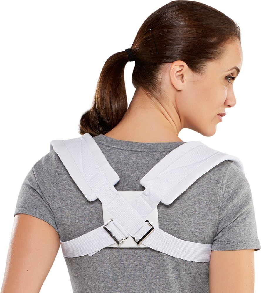 Bell-Horn Clavicle Posture Support Brace, Medium : Health & Household