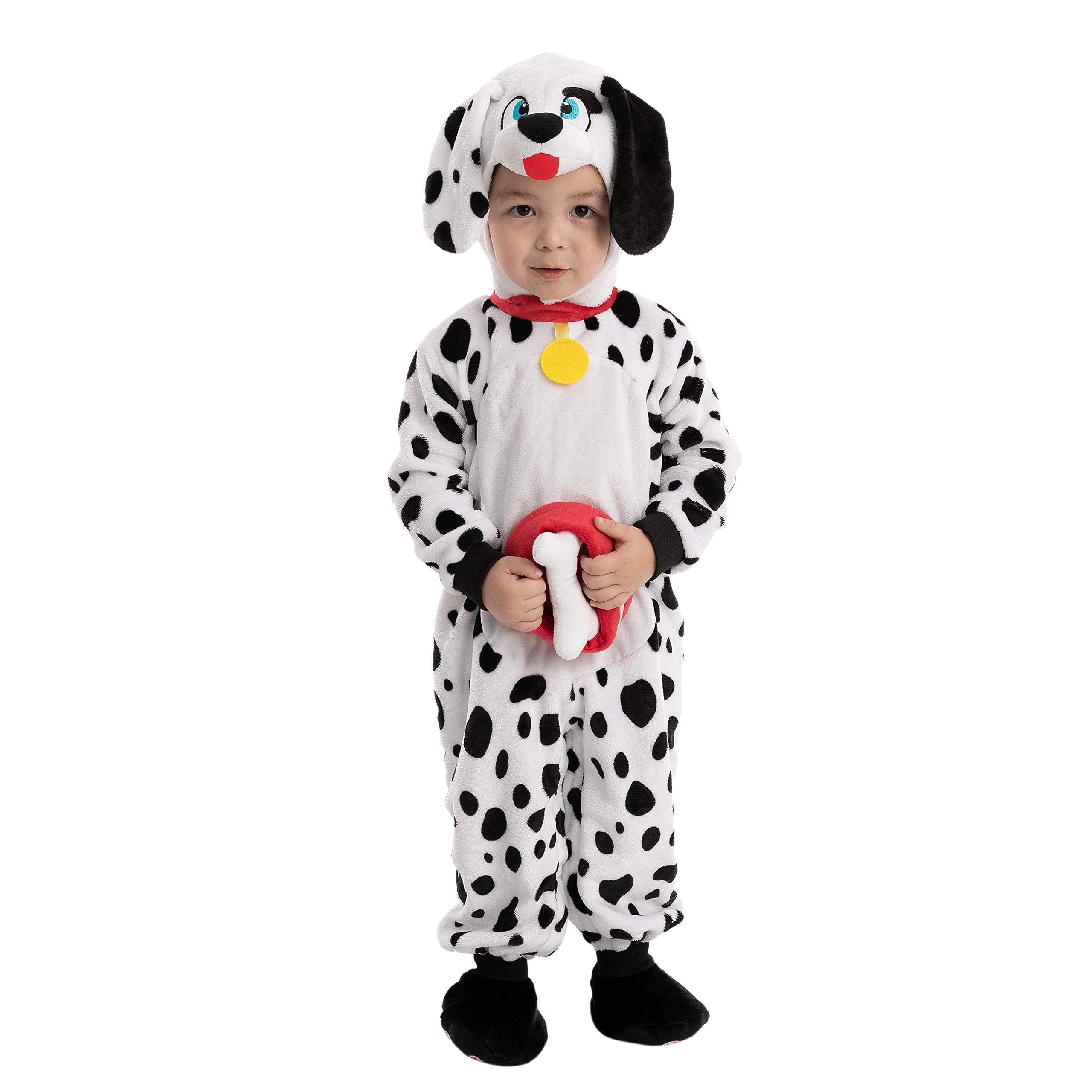 Spooktacular Creations Costume da cucciolo di dalmata per neonato per la festa di Halloween dolcetto o scherzetto
