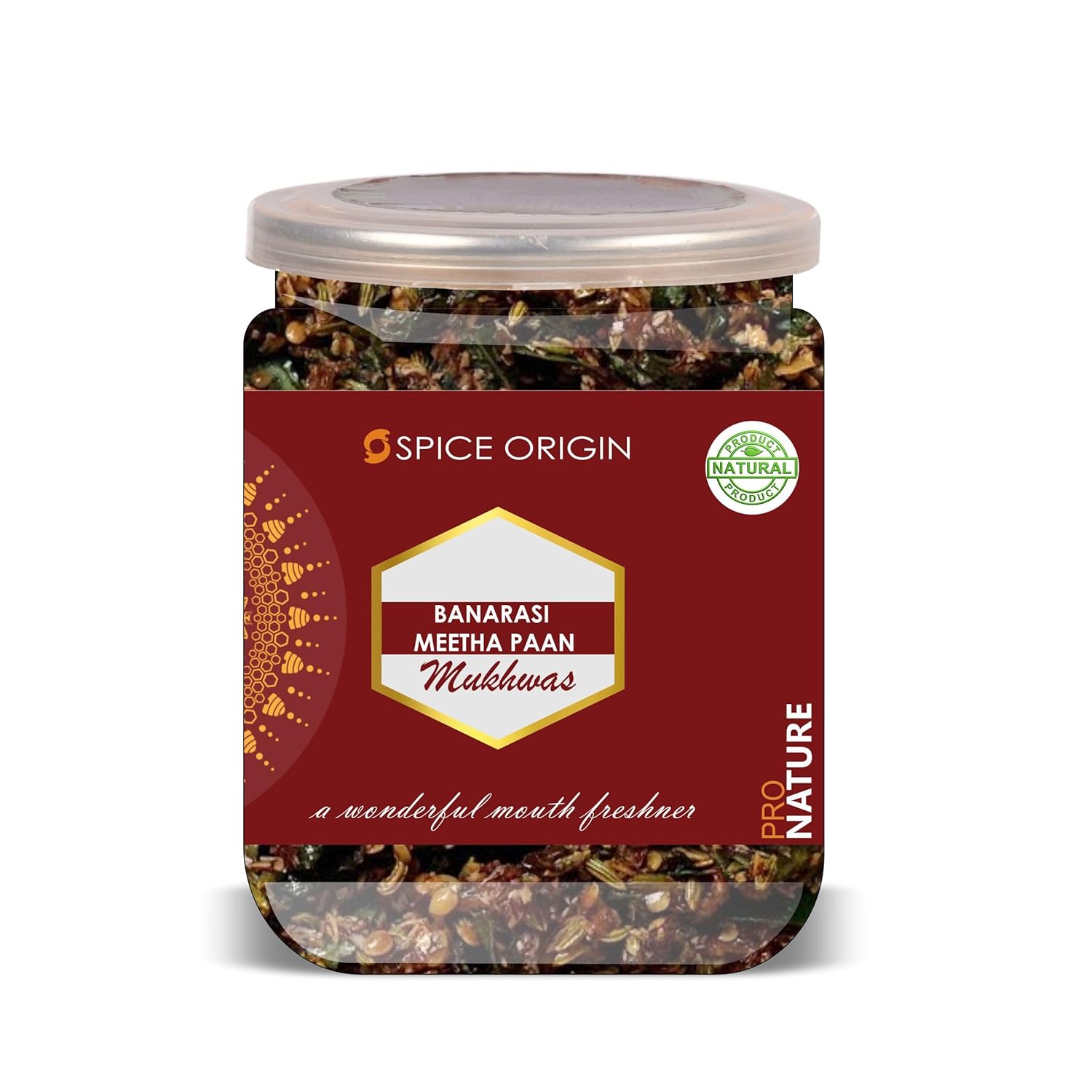 SPICE ORIGIN Banarasi Meetha Mouth Freshener 300 Gram Airtight Container