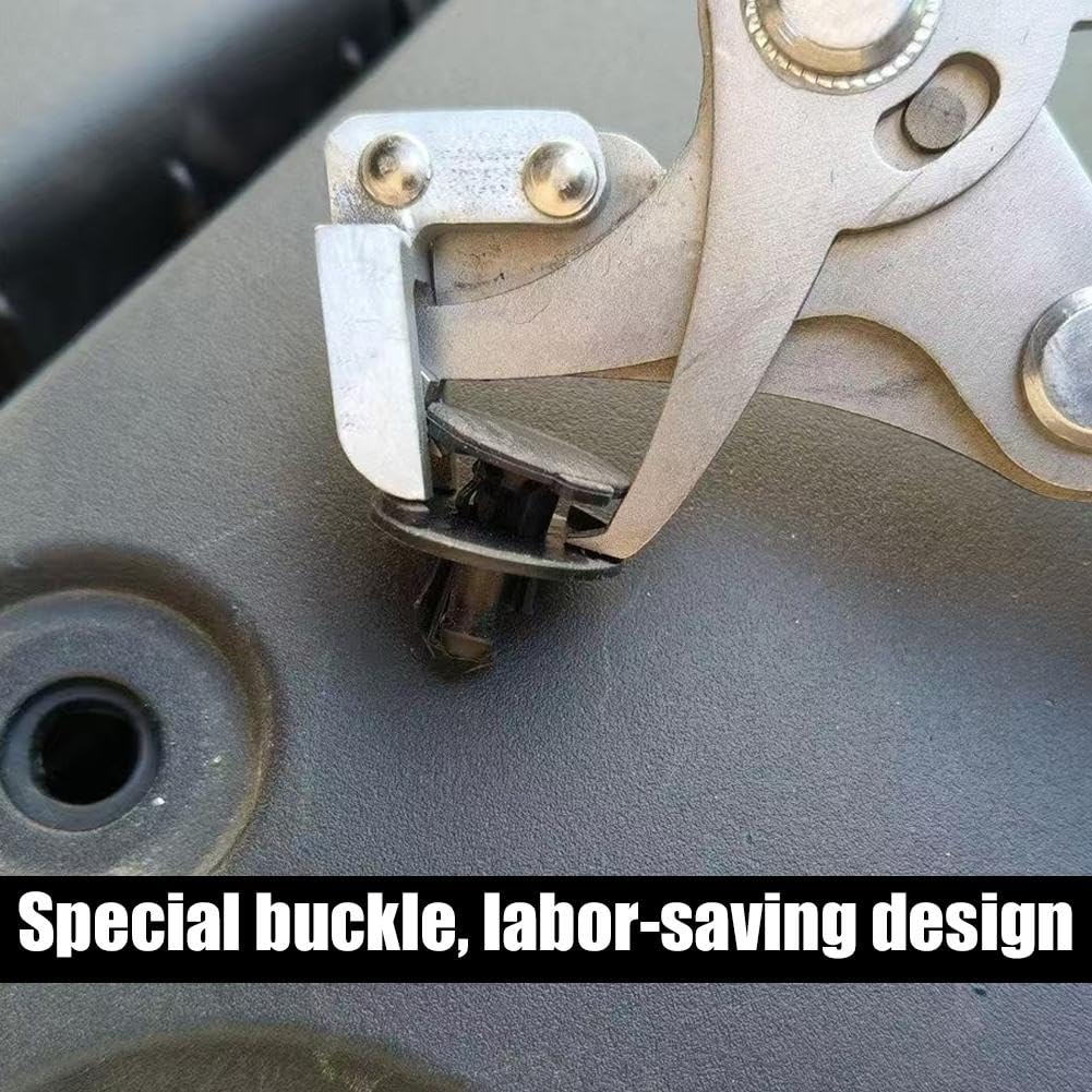 Set di strumenti per la rimozione di finiture auto, pinze multifunzione per smontaggio interno, rimuove clip in plastica, fibbie, rivetti, strumenti di riparazione automobilistici